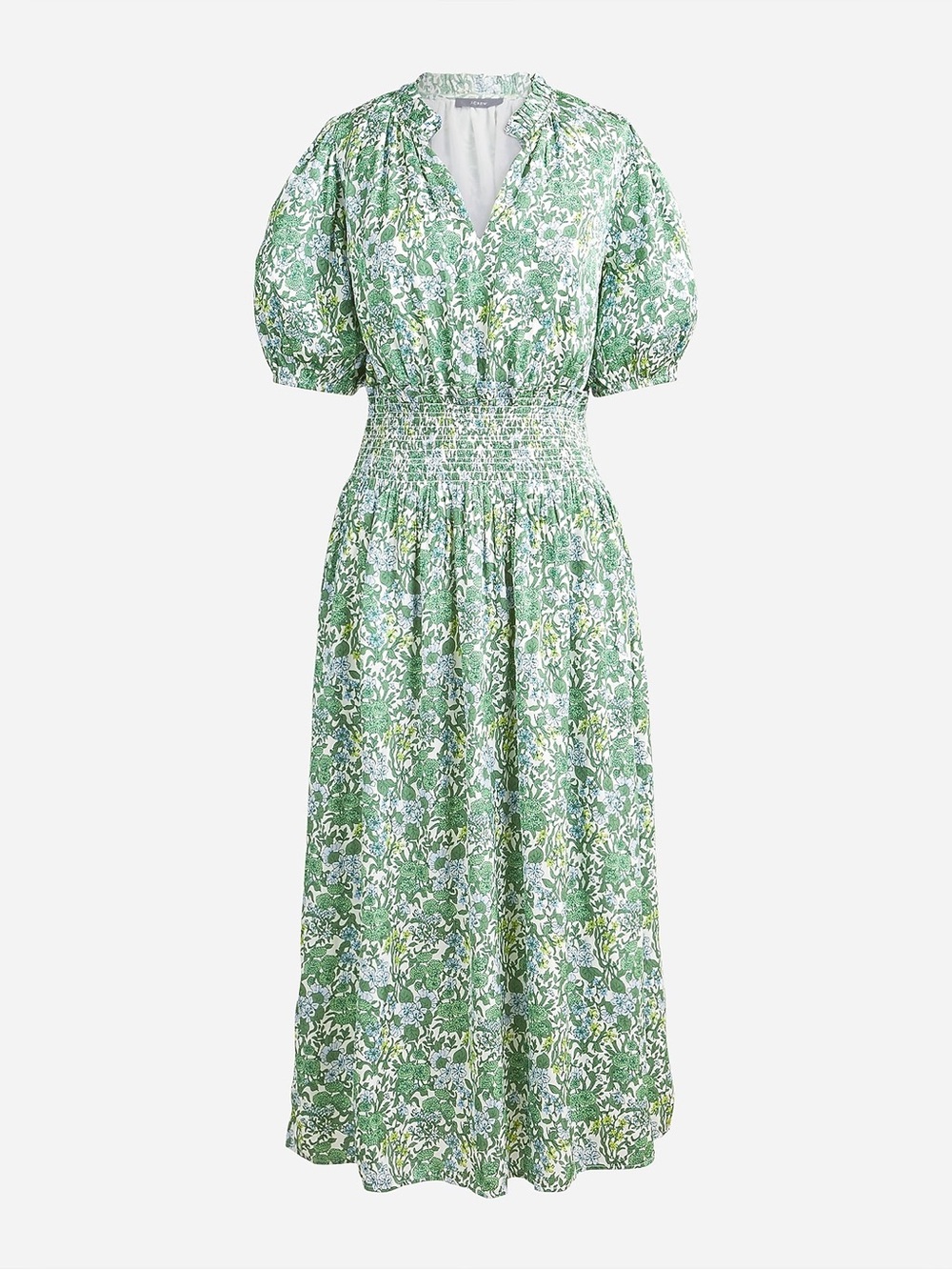 J. CREW Floral Midi Dress